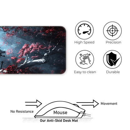 Dark Sakura Art - XL Mousepad