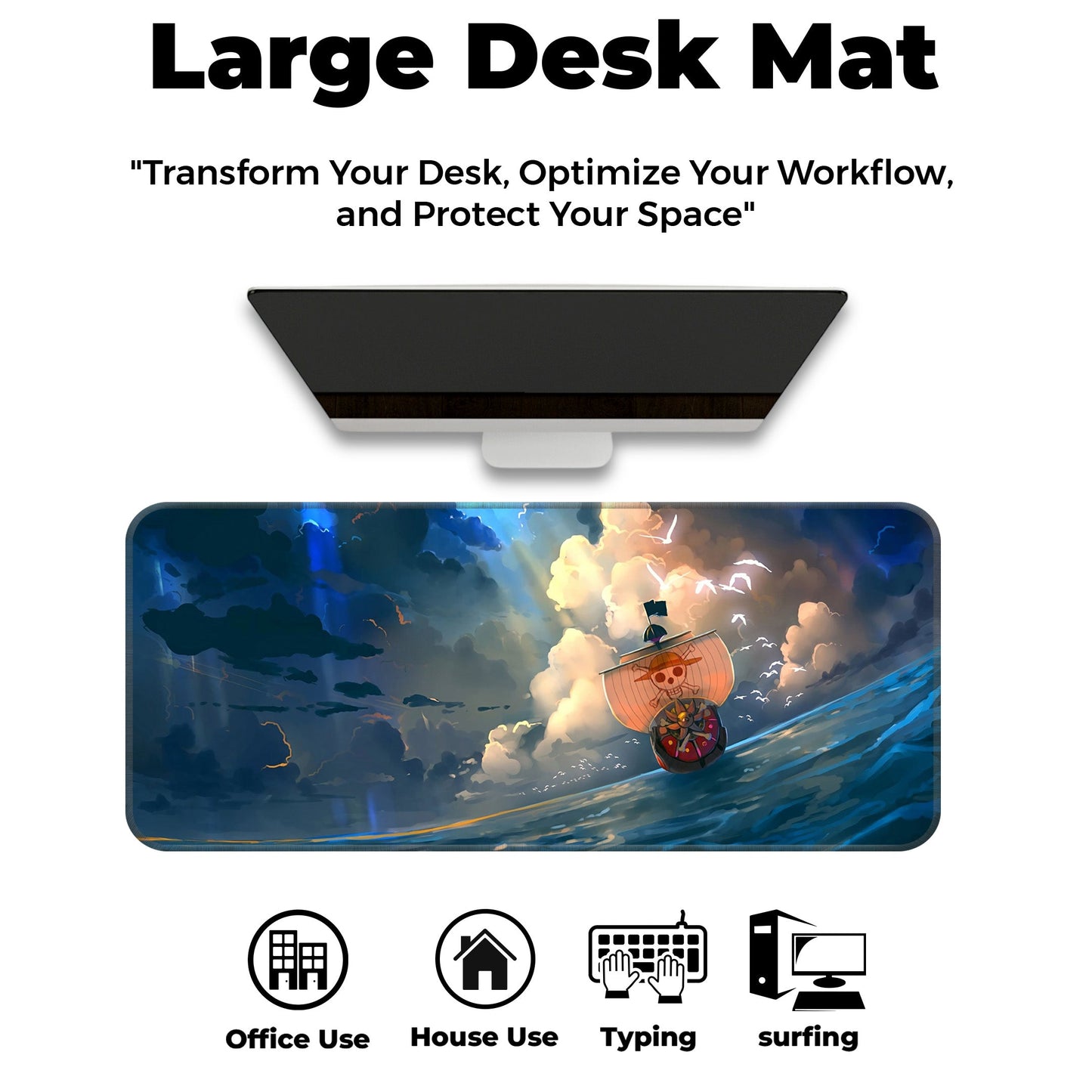 A Thousand Sunny - XL Mousepad