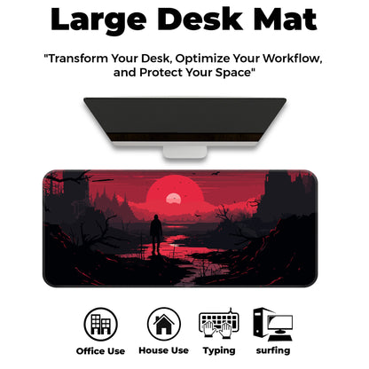 Red Landscape - XXL Mousepad