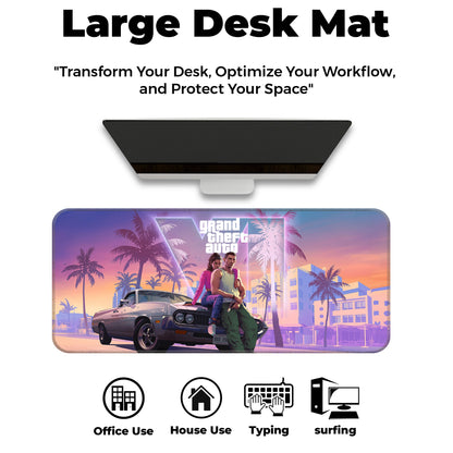 GTA VI - III - XXL Mousepad