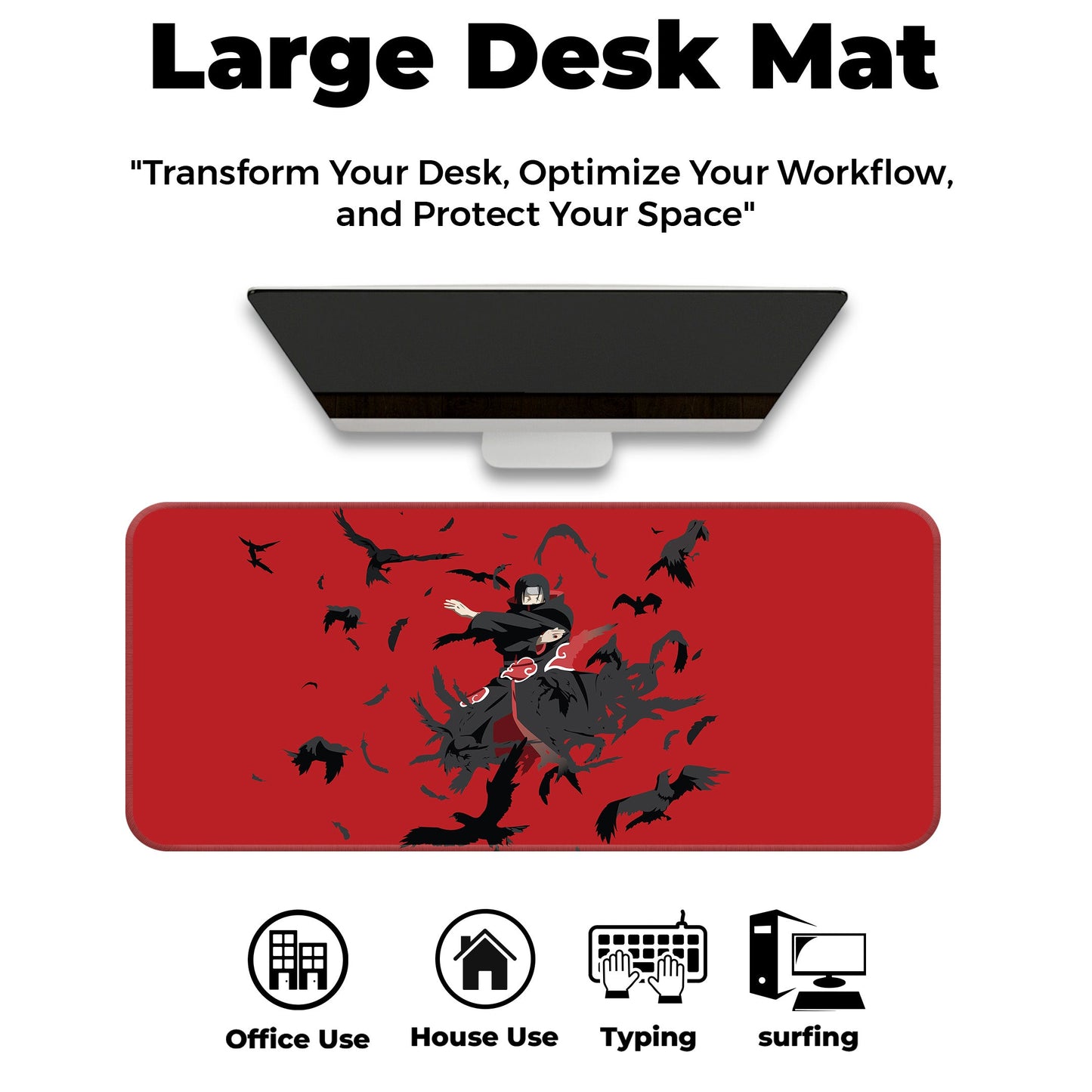 Itachi - Minimal - I - E-XL Mousepad