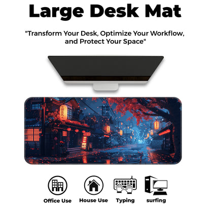 Japanese Night City - XXL Mousepad