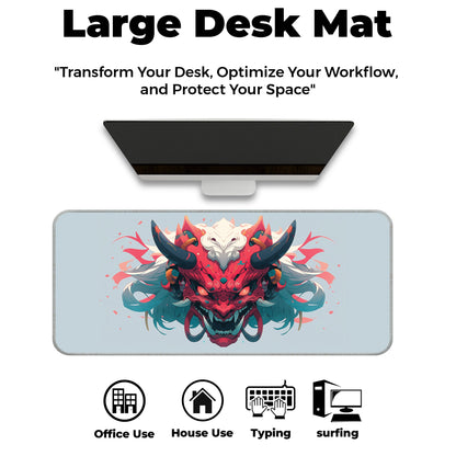 Oni Mask - Light - XXL Mousepad