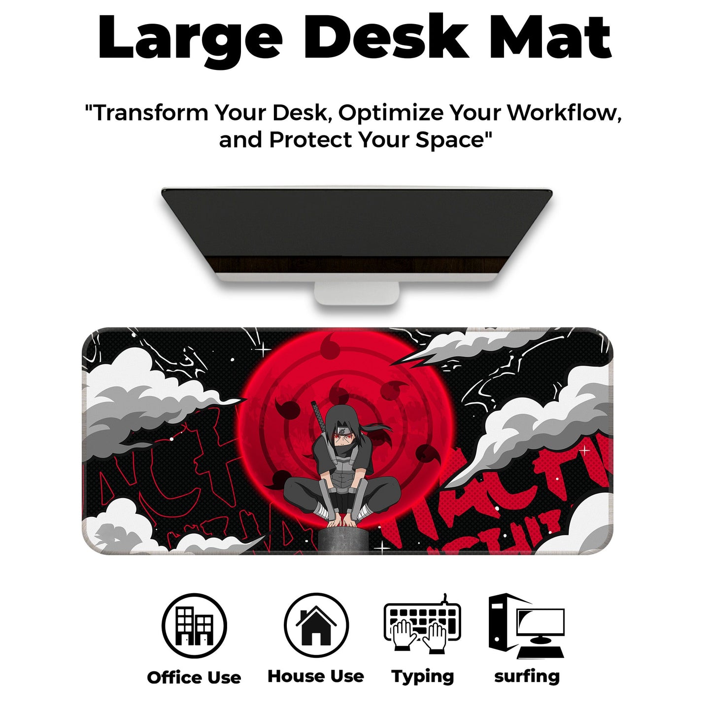 Itachi Uchiha - E-XL Mousepad