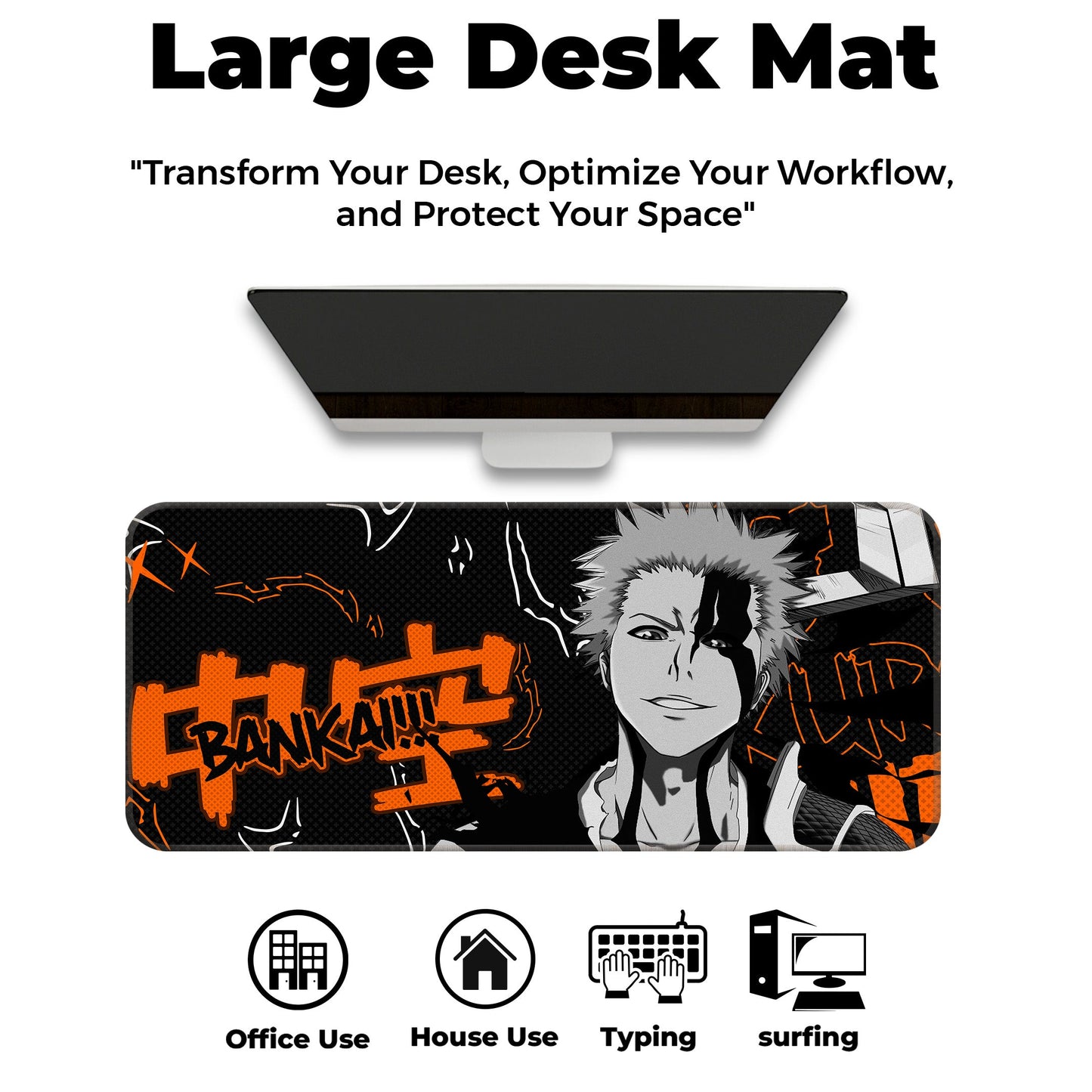 Ichigo Kurosaki - XXL Mousepad