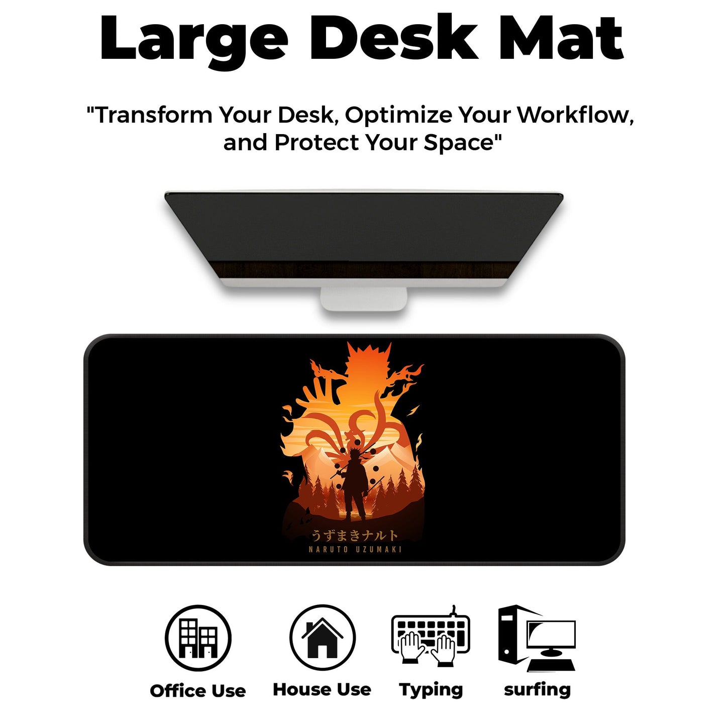 Naruto Uzumaki - XXL Mousepad