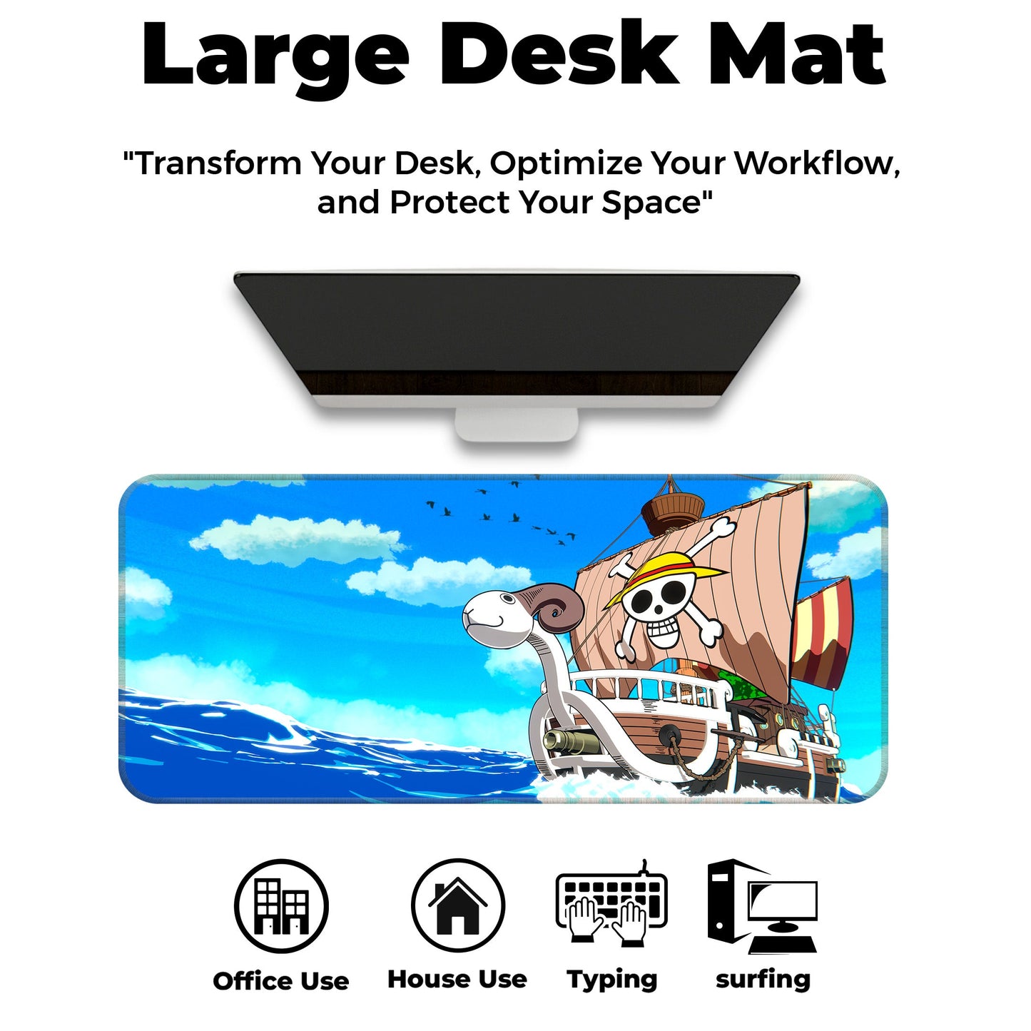 Going Merry - II - XL Mousepad