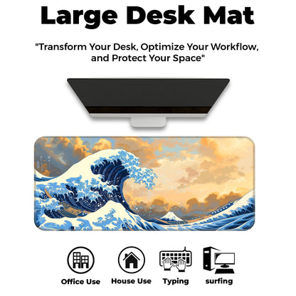 Sea Waves Abstract - XXL Mousepad