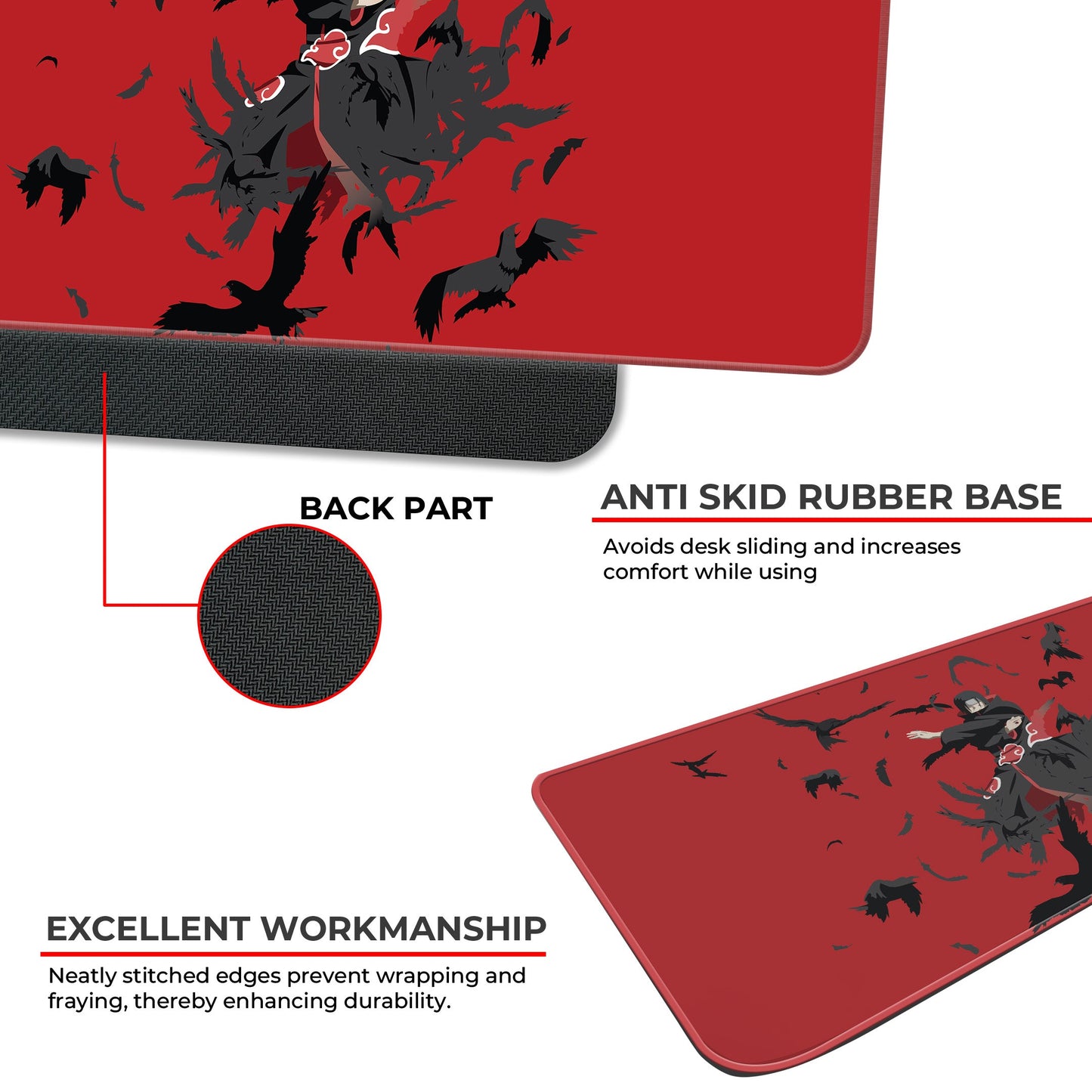 Itachi - Minimal - I - XXL Mousepad