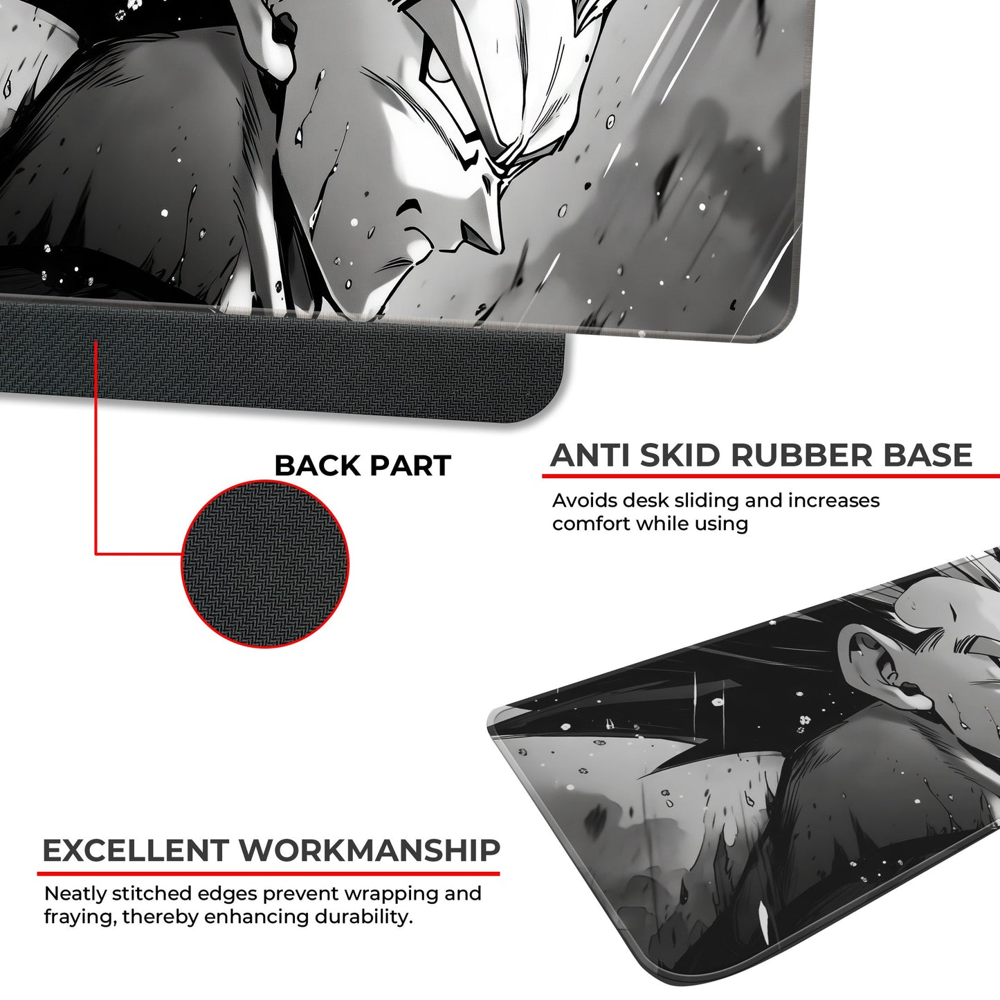 DBZ - Vegeta - XL Mousepad