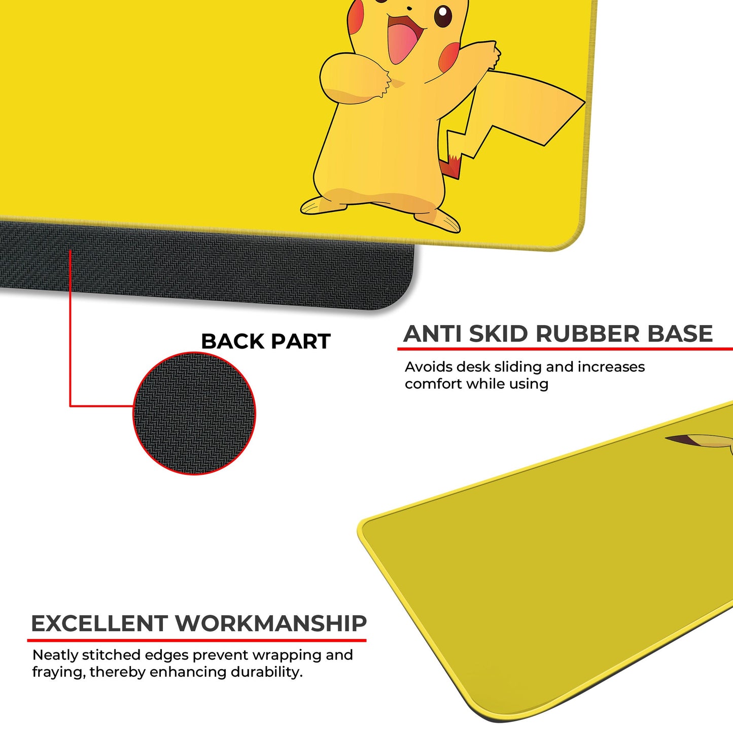 Pikachu - E-XL Mousepad