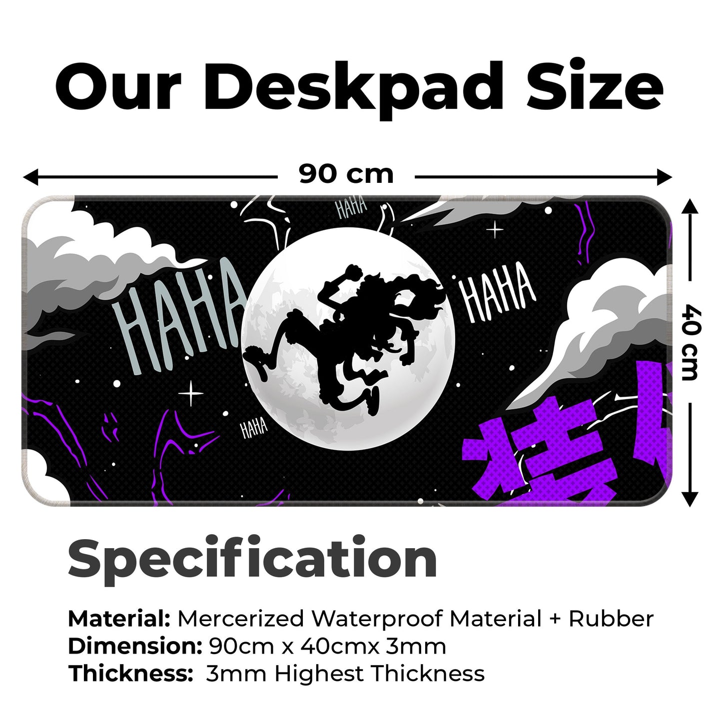 Monkey D Luffy - XXL Mousepad