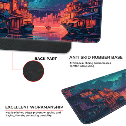 River Night City - XL Mousepad