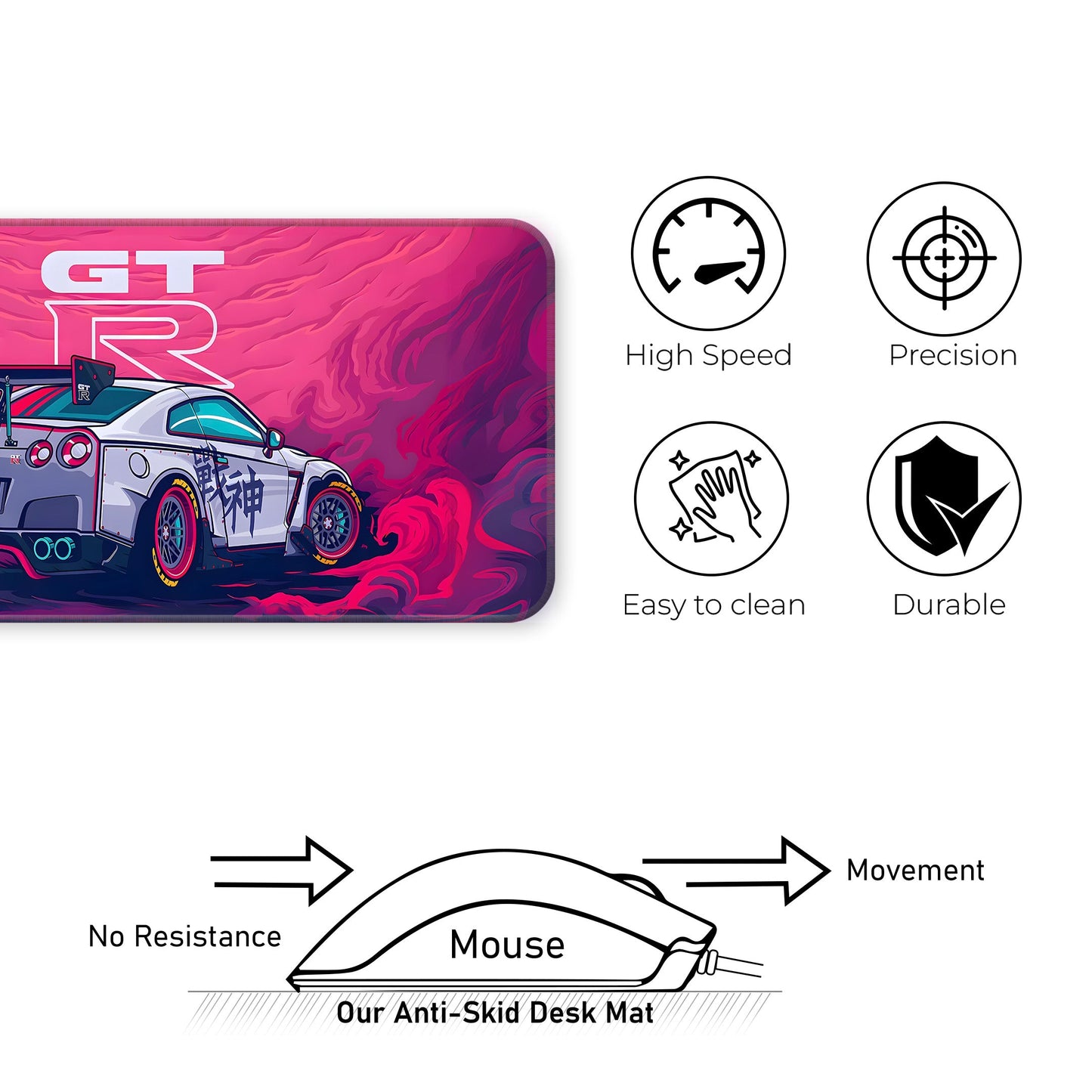 Nissan GTR - XL Mousepad