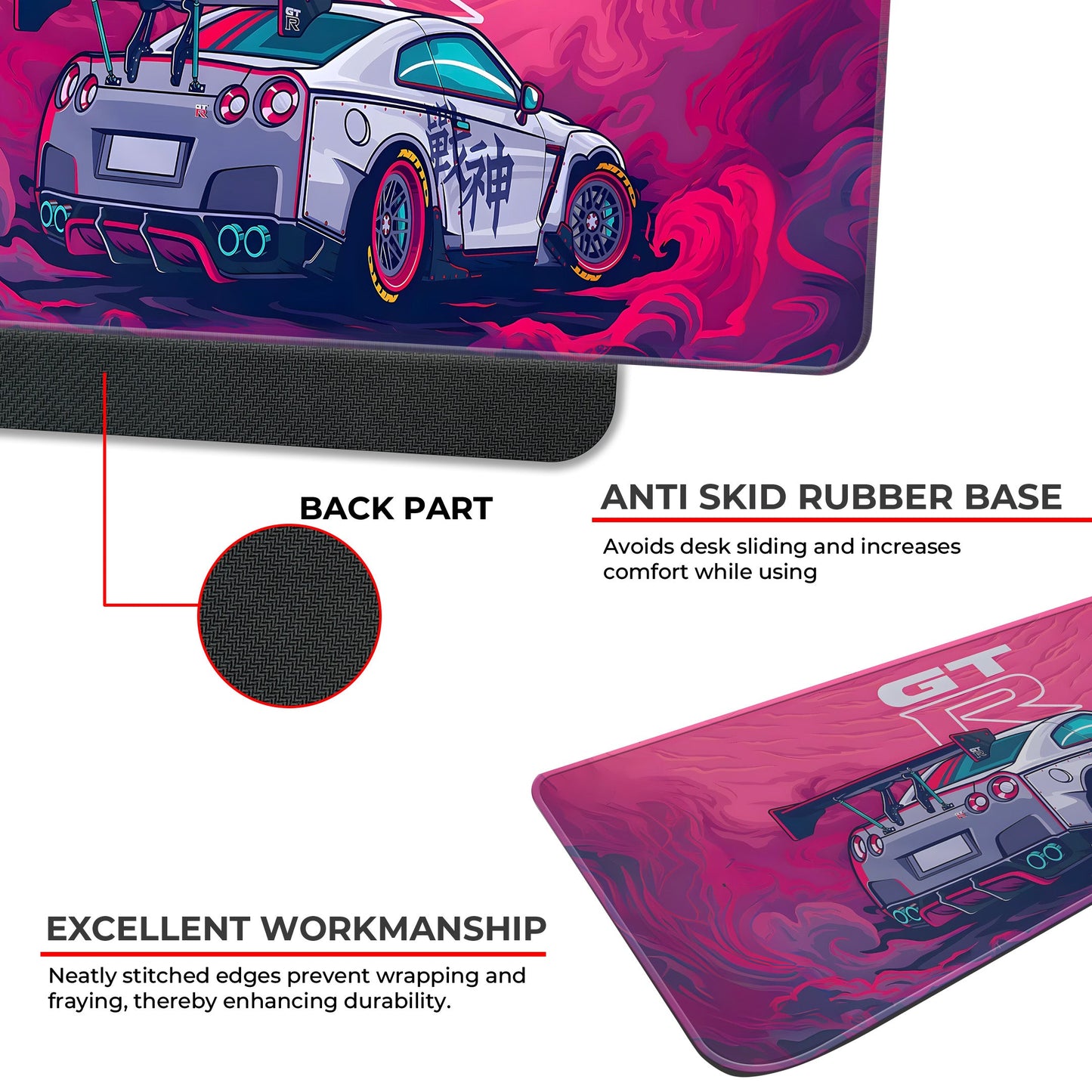 Nissan GTR - XL Mousepad