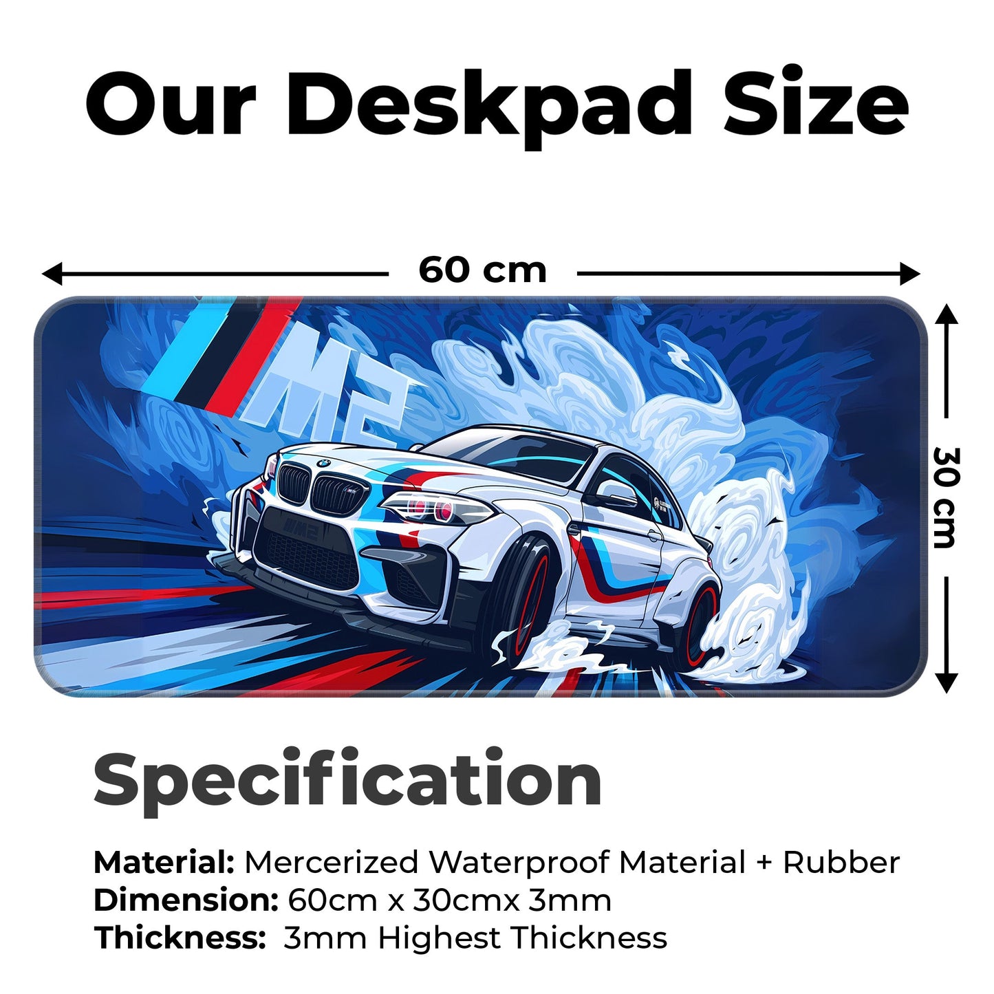 BMW M2 - XL Mousepad