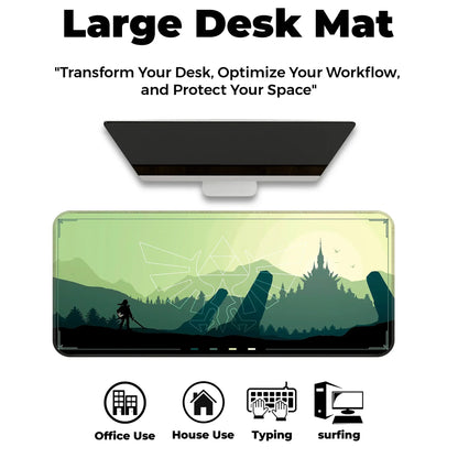 Zen Forest - Green - XXL Mousepad