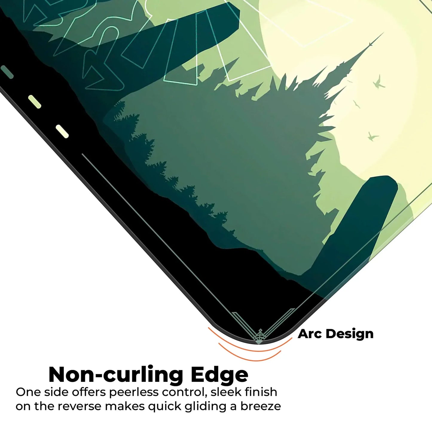 Zen Forest - Green - XXL Mousepad