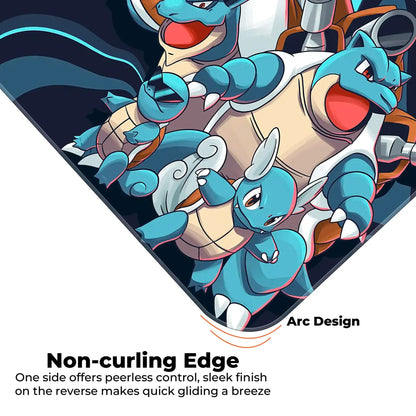 Squirtle Family - E-XL Mousepad