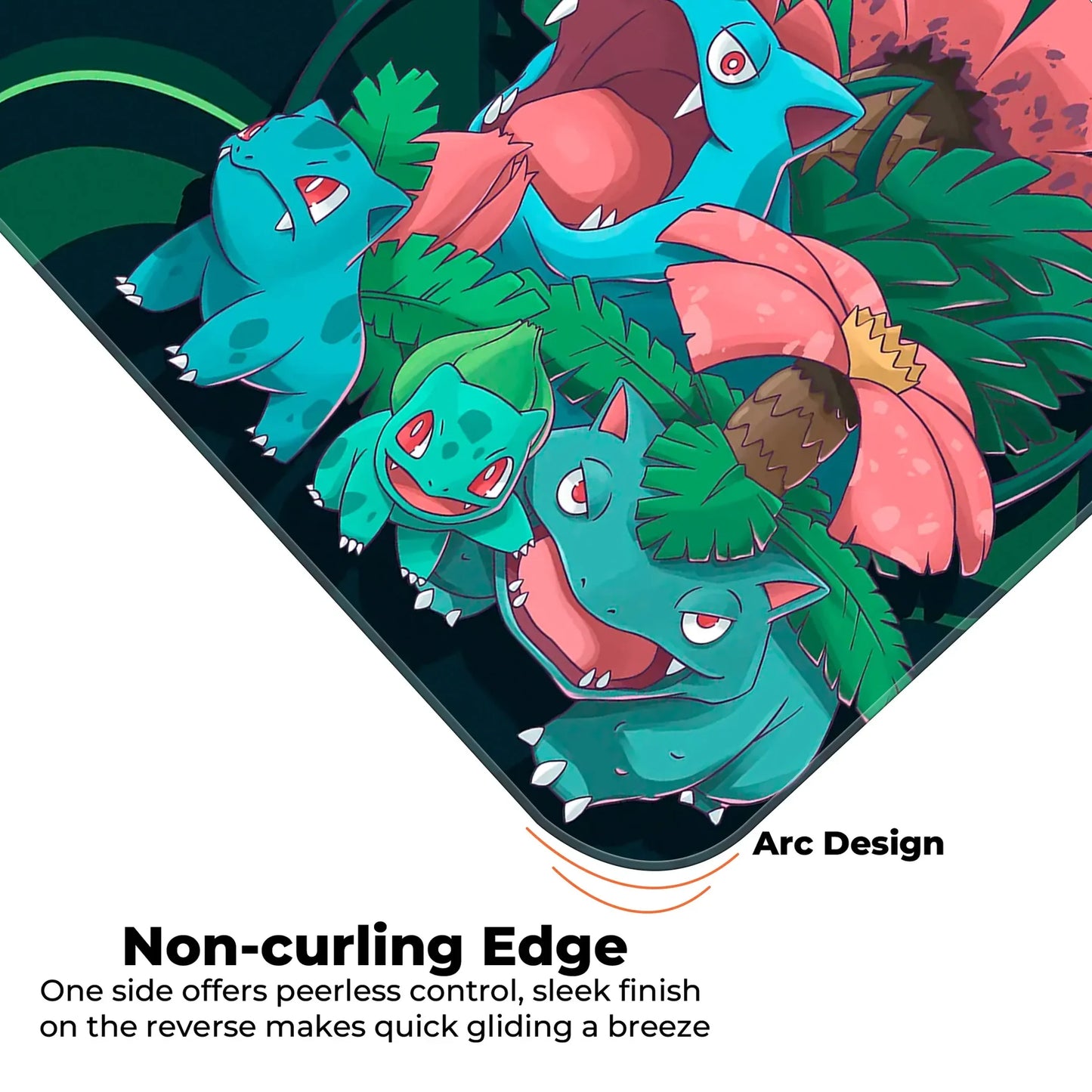 Bulbasaur Family - E-XL Mousepad