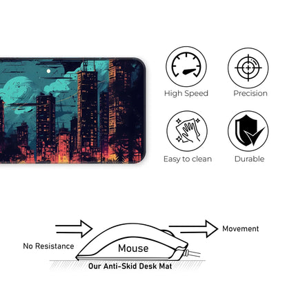 Modern Night City - XL Mousepad