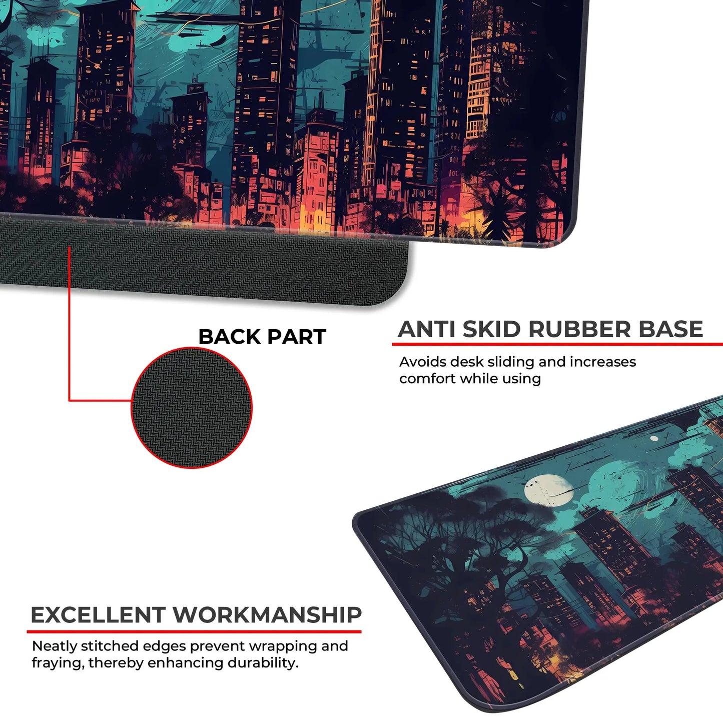 Modern Night City - XXL Mousepad