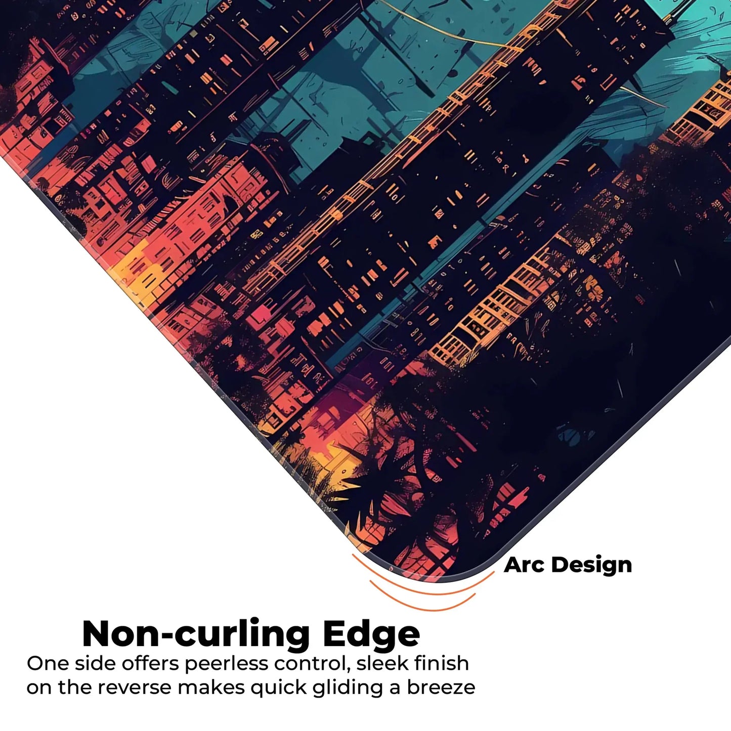 Modern Night City - XXL Mousepad