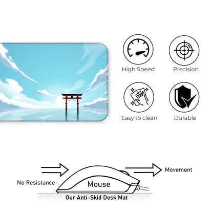 Tori Gate - Sunny Day - E-XL Mousepad