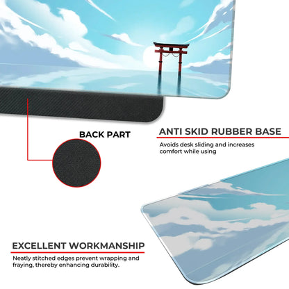 Tori Gate - Sunny Day - XL Mousepad
