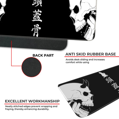 Devil or Angel - Black - XXL Mousepad