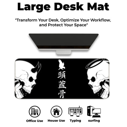 Devil or Angel - Black - XXL Mousepad