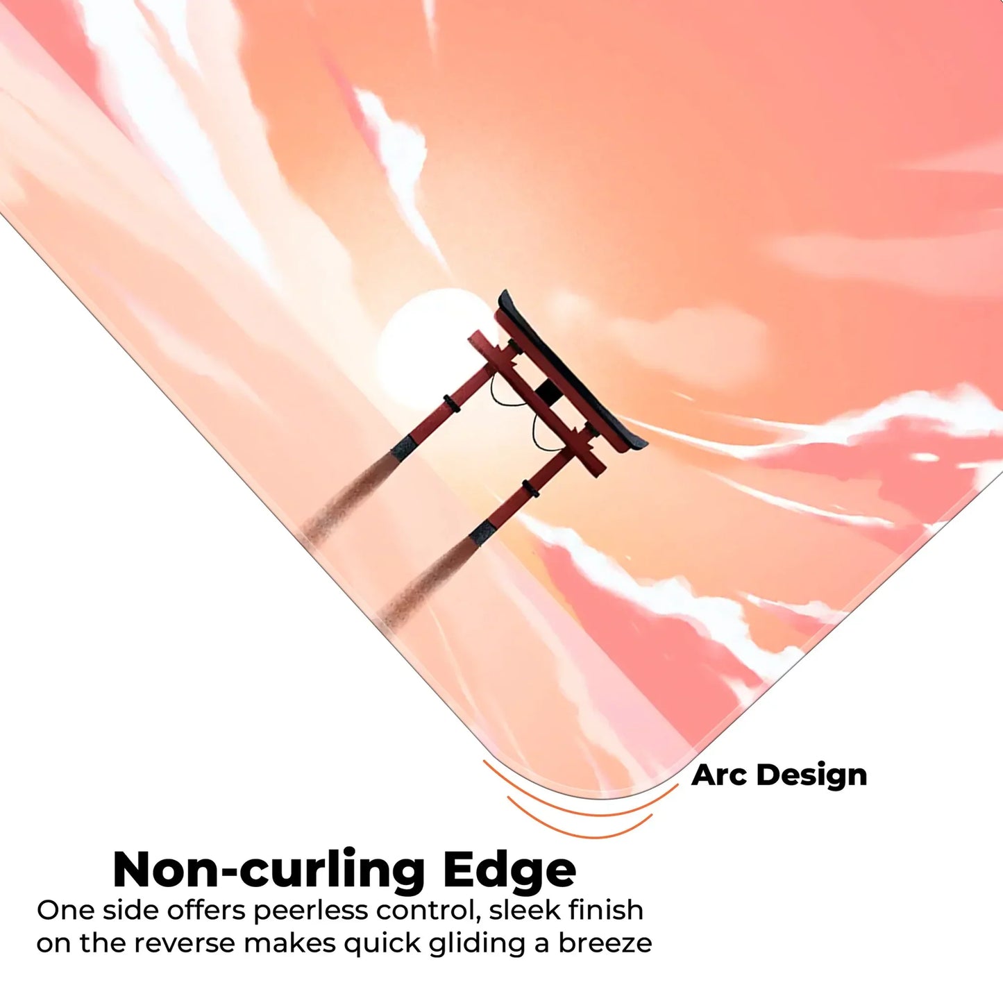 Tori Gate - Sunset - E-XL Mousepad