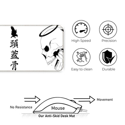 Devil or Angel - White - XL Mousepad