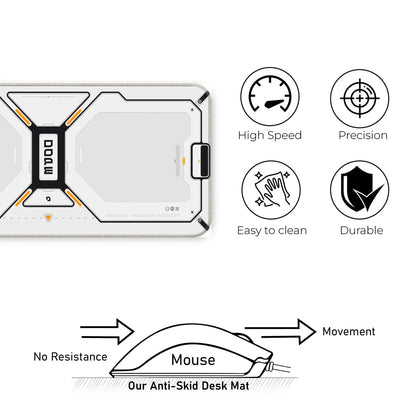 Dope Pattern - White - E-XL Mousepad