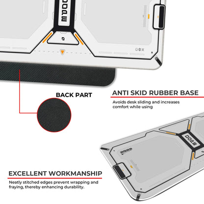 Dope Pattern - White - XL Mousepad