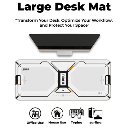 Dope Pattern - White - E-XL Mousepad