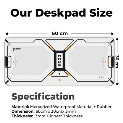 Dope Pattern - White - XL Mousepad