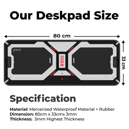 Dope Pattern - Black - E-XL Mousepad