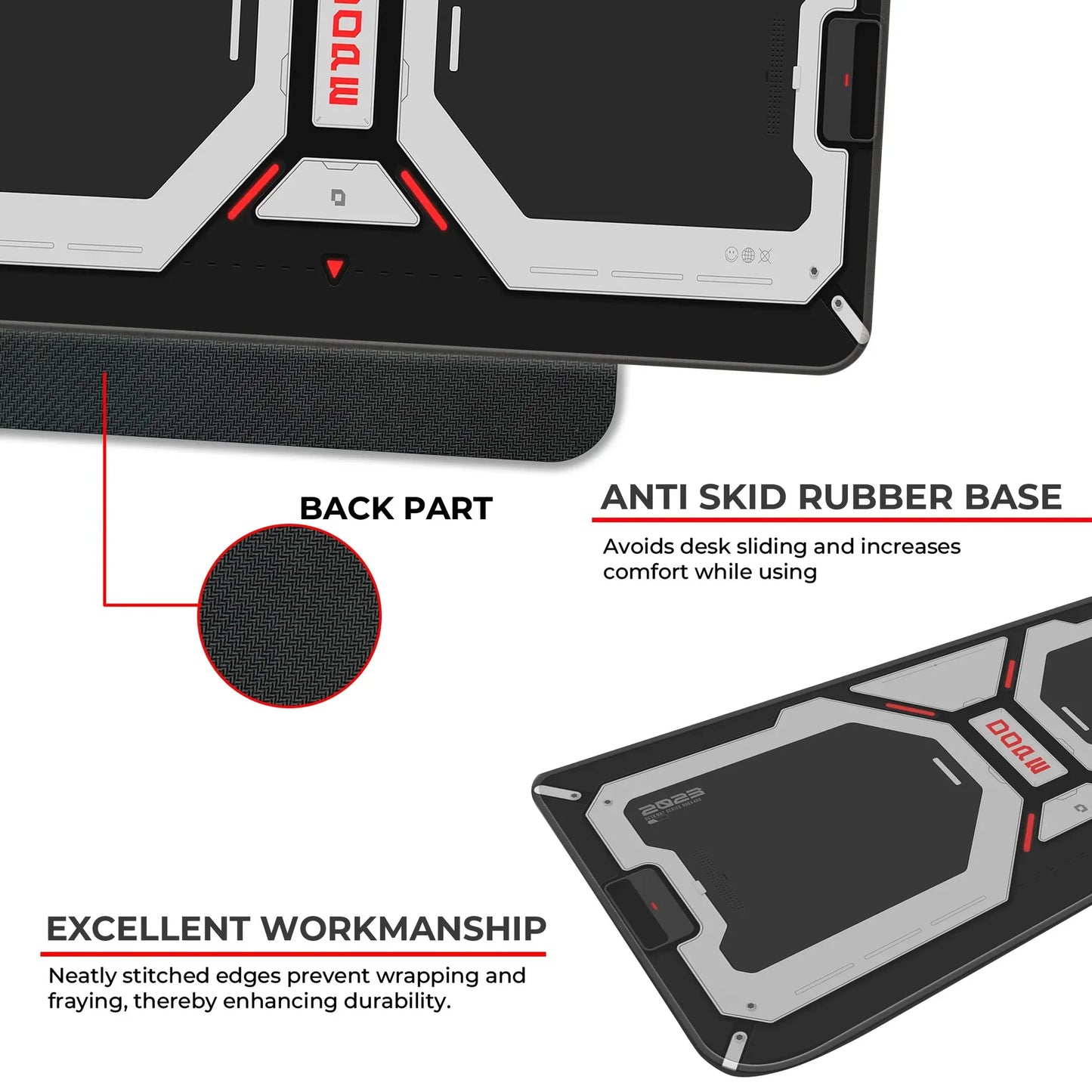 Dope Pattern - Black - XXL Mousepad