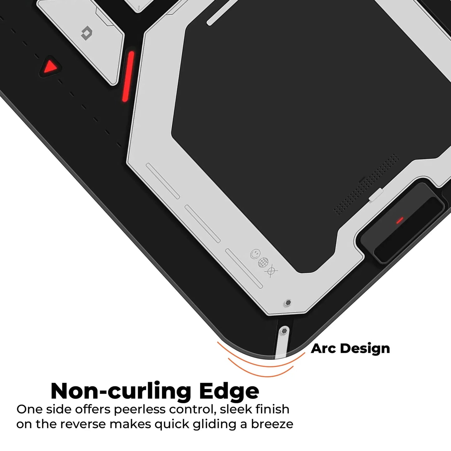 Dope Pattern - Black - E-XL Mousepad