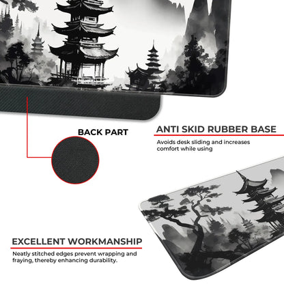 Japanese Zen Temple - XXL Mousepad