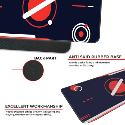 Red Orbit Minimal - E-XL Mousepad