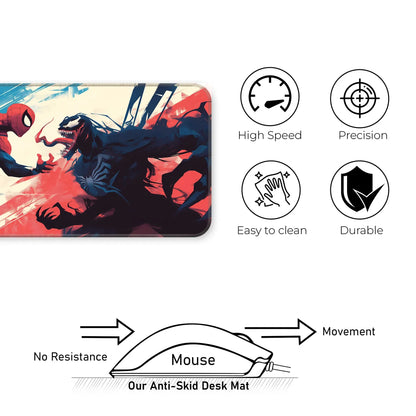 Spiderman vs Venom - XL Mousepad