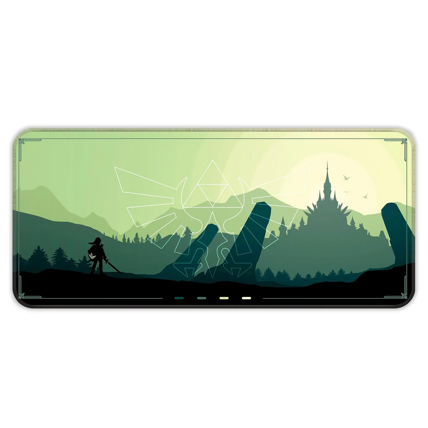 Zen Forest - Green - XL Mousepad