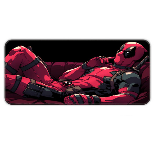Chilling Deadpool - XL Mousepad