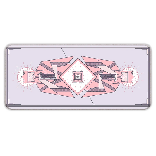 Minimal Keycap - Lavender - XL Mousepad