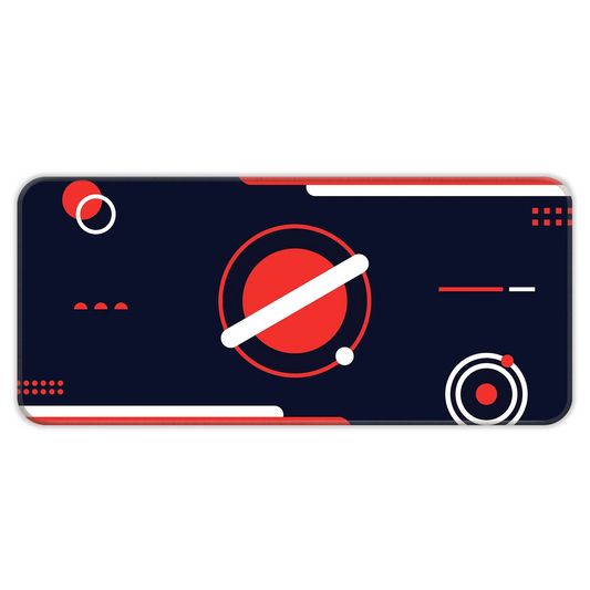 Red Orbit Minimal - XXL Mousepad