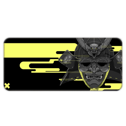 Cyber Oni - Yellow - XXL Mousepad