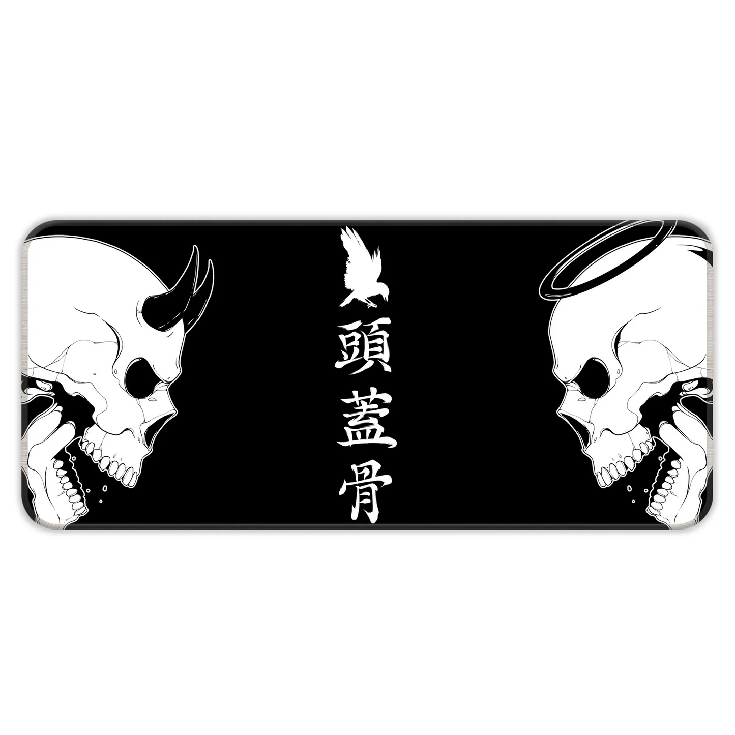 Devil or Angel - Black - XXL Mousepad