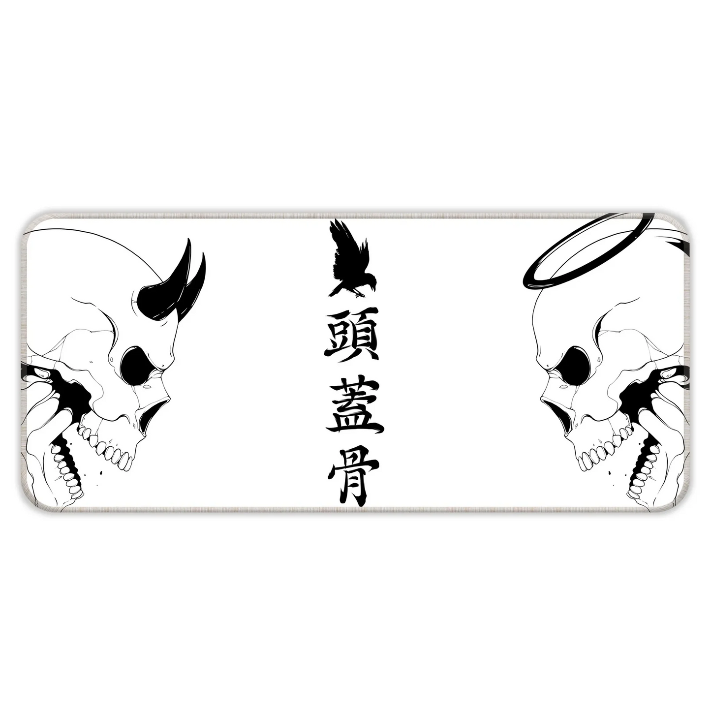 Devil or Angel - White - XXL Mousepad